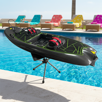 Planche de surf électrique légère en fibre de carbone pour parc aquatique, design Efoil avec moteur et batterie, adaptée aux débutants et aux professionnels