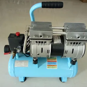 Compressore d'aria silenzioso portatile piccolo senza olio 9L 24L 30L 50L prezzi del compressore d'aria industriale