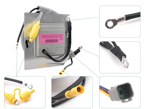 Genek 48 Volt Club Car DS Board Computer OBC IQ 10 <span class=keywords><strong>Golf</strong></span> Cart modelli quadrato 6 Pin spina di ricambio per OEM #101909902 102852001 - Product Image 5