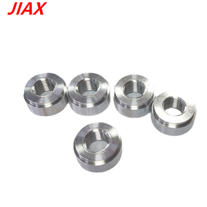 Raccord de soudure en aluminium multi-spécifications 1/8 1/4 3/8 1/2 3/4 NPT M16 M18 avec écrou femelle pour la modification de la distribution de carburant, d'huile, de gaz et d'eau - Product Image 3
