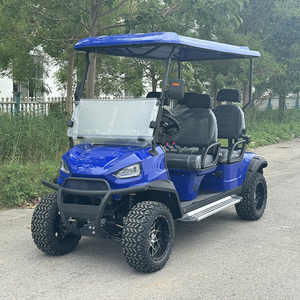 Voiture <span class=keywords><strong>de</strong></span> golf Black Knight électrique, nouvelle énergie, parcours, complexe hôtelier, 4x4, batterie au lithium, super puissance - Product Image 4