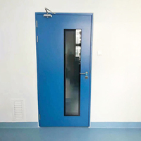 Gmp Nid d'abeille pour salle blanche Porte coulissante Airkey pour salle blanche Porte pour laboratoire hospitalier