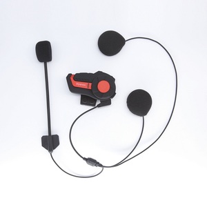 HY-01 Wireless for <strong>Bluetooth</strong> <strong>Helmet</strong> Headset for <strong>Motorcycles</strong> 5.0 Stereo Version with Hands-Free Call <strong>Kit</strong> and FM Radio - Product Image 4