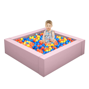 Ensemble de piscines à balles en mousse Tangram sensorielles éducatives précoce pour équipement de jeu intérieur pour enfants, favorisant le développement des enfants - Product Image 1