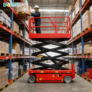 Plateforme élévatrice à ciseaux électrique mobile EN280 à prix avantageux, plateforme élévatrice hydraulique autopropulsée avec certification CE - Product Image 5