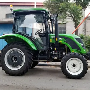 Tractor agrícola QB 70 HP 4WD, tractor de ruedas, maquinaria agrícola, tractores con arado de disco de China, 2 unidades