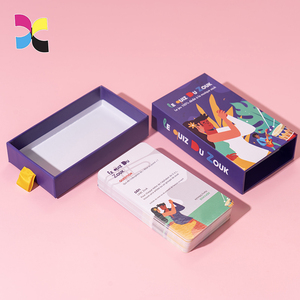 Fabricant professionnel Impression de cartes de jeux de questions personnalisées avec boîte <span class=keywords><strong>à</strong></span> tiroir rigide <span class=keywords><strong>pour</strong></span> adultes - Product Image 3