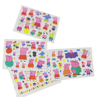 Autocollant de tatouage temporaire personnalisé pour enfants, non toxique, sûr, rouge, bleu, vert et or, fabriqué à partir de papier d'art
