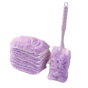 Brosse <span class=keywords><strong>de</strong></span> <span class=keywords><strong>nettoyage</strong></span> électrostatique jetable pour l'élimination <span class=keywords><strong>de</strong></span> la poussière, hygiène et adsorption, en plastique simple - Product Image 5