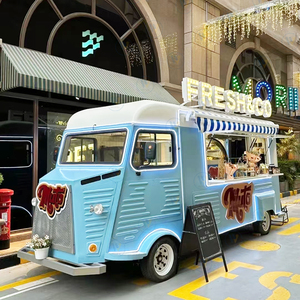 Camion de rue mobile, camionnette mobile, camion de restauration rétro unique et unique en son genre, entièrement équipé pour boulangerie - Product Image 2