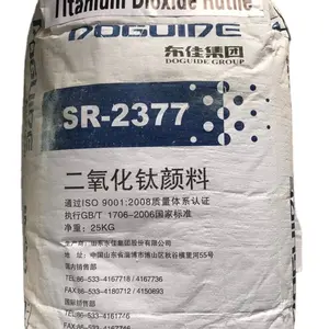 China Industry Grade Titanium Dioxide Sr2377 Doguide White Pigment High Purity Powder Tio2 Rutile Titanium Dioxide
