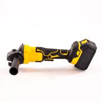 Meuleuse d'angle sans fil 21V sans balais au lithium-ion 15 cellules, ponceuse multifonction, découpeuse, polisseuse et outil de meulage rechargeable