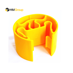 Protectores de piernas para estanterías de palets de almacén de protección de absorción de golpes verticales - Product Image 2