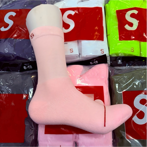 S&amp;U 2-Pair Pack Crew <strong>Socks</strong> Winter Hip-Hop Style Thick Terry Sports <strong>Socks</strong> <strong>Polyester</strong> Fashion Long Casual <strong>Socks</strong> - Product Image 5