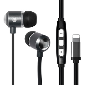 Casque audio filaire de <span class=keywords><strong>bonne</strong></span> <span class=keywords><strong>qualité</strong></span> <span class=keywords><strong>avec</strong></span> micro intégré, son numérique 24 bits, certifié MFi pour téléphone mobile, écouteurs à réduction de bruit - Product Image 3