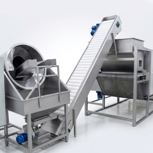 Máquina Manual de Acero Inoxidable SUISER MAKINE para Salinar y Mezclar Nueces, Semillas y Bocadillos, con 2 Años de Garantía - Product Image 1