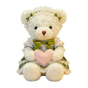 Mini ours en peluche personnalisé 2026 avec robe, ours en peluche marron pour enfants et cadeaux pour adultes - Product Image 3
