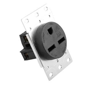 30 Amp 250V NEMA 6-30R RV and Electric Vehicles Range Receptacle Socket