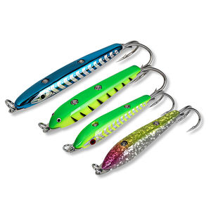 9cm 23g 11cm 58g 13.5cm 65g Double crochet pêche à la traîne pêche <span class=keywords><strong>en</strong></span> <span class=keywords><strong>mer</strong></span> maquereau bateau pêche thon leurre arc <span class=keywords><strong>coin</strong></span> fer plaque poisson appât - Product Image 5