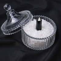 Bol de Démagnétisation en Cristal Naturel (Violet, Blanc, Rose, Jaune) pour Ornements, Bracelets et Boîtes de Rangement – Fabriqué en Chine