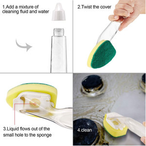 Xiaomi mijia-éponge nettoyante d'évier, robuste, tête <span class=keywords><strong>de</strong></span> rechange, 1 baguettes, 6 têtes <span class=keywords><strong>de</strong></span> lavage <span class=keywords><strong>de</strong></span> vaisselle, éponge pour la cuisine - Product Image 3