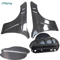 Ailes de voiture en carbone AR, garde-boue pour Mercedes-Benz CLS W257 2017-2023, kits de carrosserie aérodynamiques, pièces automobiles, accessoires de voiture