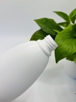 Bouteille à pompe en plastique HDPE personnalisable de 400 ml, anti-fuite, opaque, vente en gros
