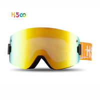 Magnet Uv400 logo personnalisé anti-rayures et anti-buée Safe Masque Jet Snow Neive Schnelle Snowboard Masks Brilles Ski Goggle