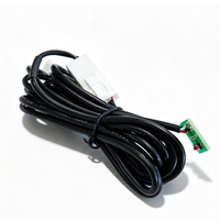 Grosir Sensor Suhu NTC Thermistor Berkualitas Tinggi 1m 2m 3m 5m Tahan Air Industri 3950 100k 10k dengan Kabel Harness