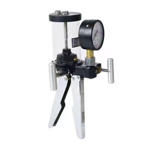 เครื่องสอบเทียบเกจวัดไฮดรอลิกแบบพกพา TBS XYCB-60 สำหรับปั๊ม ทำจากสแตนเลส ความแม่นยำ 0.05% ช่วงการวัด 0~60MPa - Product Image 4