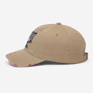 Wholesale Custom Logo <b>Flat</b> Embroidered Cotton Twill 6 Panel Baseball Cap Dad <b>Hat</b> Manufacturer - Product Image 4