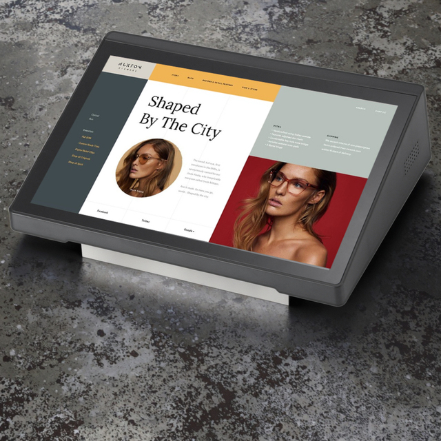 8/10.1 Inch 2/4/8GB 16/32/64G NFC POE Touch Screen Android All in One Desktop Digital Signage Android Tablets for Meeting