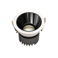 Foco LED Empotrable Antideslumbrante, Proyector de Pared Regulable de Alto CRI, Downlight de Techo para Iluminación Principal de Sala de Estar