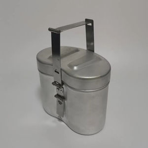 Cantimplora Táctica Ecológica de Aluminio, Duradera y Ligera, para Campismo y Senderismo al Aire Libre, Botella de Agua con Aislamiento Térmico y Tapa con Vaso - Product Image 2