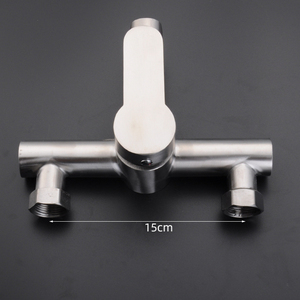 Gắn Tường Phòng Tắm <span class=keywords><strong>SUS304</strong></span> Vòi Hoa Sen Vòi Đơn Xử Lý Tắm Và Vòi Hoa Sen Mixer Vòi Thép Không Gỉ Tắm Vòi - Product Image 6