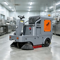 Machine à balayer les routes ZMT E-39 S16, nettoyage à grande vitesse avec brosse latérale pour l'entretien des trottoirs, des parcs et des voies piétonnes