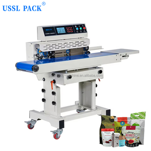 Máquina Selladora Horizontal de Banda Continua 280A, Línea de Producción Inteligente Multifuncional para Sellado Continuo de Plástico - Product Image 1