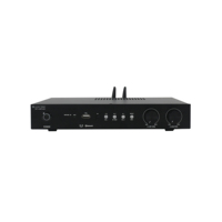Amplificador WiFi de 4 Canales con Montaje en Rack 1U para Sala de Servidores, Centro de Control, Estudio, Receptor de Audio para Hogar Inteligente