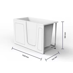 BỒN NGÂM đi bộ cho người cao niên thiết kế chống trượt và lối vào dễ dàng - Product Image 6