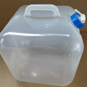 Seau pliable portable en LDPE 5L 10L 15L 20L, réservoir d'eau pliable d'extérieur, seau pliable en plastique pour la maison avec <span class=keywords><strong>robinet</strong></span> - Product Image 2
