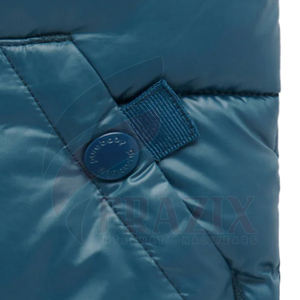 Fashion Design Children Winter Warm Vest Baby Kids Puffer <strong>Gilet</strong> Army Green Hooded Warm Vest - Product Image 4