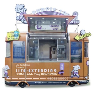 Chiosco Mobile Multifunzionale per Mercato Notturno, Punto Turistico, Strada Commerciale, Carretto per Snack, Bar e Tè - Product Image 5