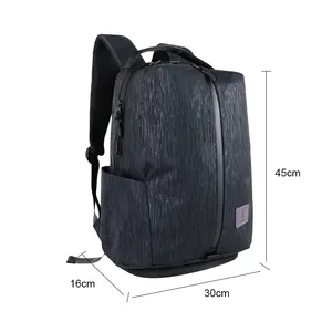 -A. Ultra-Durable Grafite Cinza 15,6 polegadas Laptop Mochila para Elite Profissionais mulheres e homem