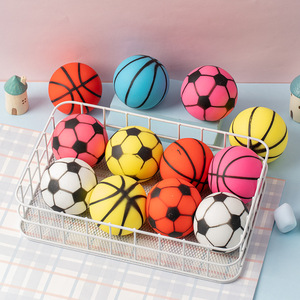 Indoor Outdoor Children's Sports Toys Fun Sports TPR Soccer Sponge Basketball Kneading Slow <b>Rebound</b> Toys 5 to 7 Years Unisex - Product Image 1