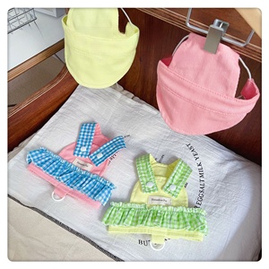 Vestido de perro mascota Arné<span class=keywords><strong>s</strong></span> de animal pequeño Chaleco y correa con <span class=keywords><strong>Mini</strong></span> sombrero y ropa de gato a prueba de escape - Product Image 6