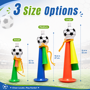 Artículos <span class=keywords><strong>de</strong></span> Animación para la Copa Mundial <span class=keywords><strong>de</strong></span> Fútbol 2026, Corneta para Fanáticos, Vuvuzela <span class=keywords><strong>de</strong></span> Tres Tonos, Instrumento <span class=keywords><strong>de</strong></span> Animación Deportiva para Estadios - Product Image 5