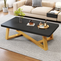 Mobilier de maison tables basses de salon style moderne design simple prix bon marché table à thé en bois table basse