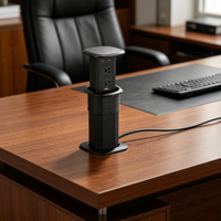 Prise électrique motorisée Power Pop up Kitchen Popup Tower Electric Lifting Hidden Desktop Socket