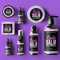 Étiquettes personnalisées pour flacons et pots cosmétiques, autocollants, impression de logo, emballage, étiquettes adhésives pour flacons d'huile capillaire