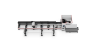 Machine de découpe laser à fibre pour tubes métalliques à chargement et déchargement automatiques 6012 6016 6022 6032 6035 6040 6052